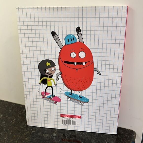 I Want a Monster! by Elise Gravel Hardcover Book with little monster plush - Picture 7 of 11